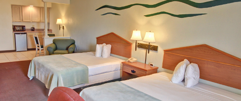 Standard Double Queen Accessible Guest Room at South Padre Island Hotel